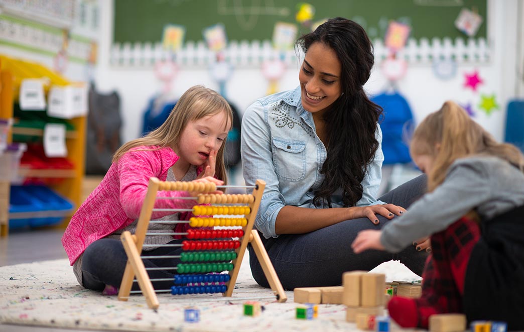 A photo of Young Elementary School Students Learning
